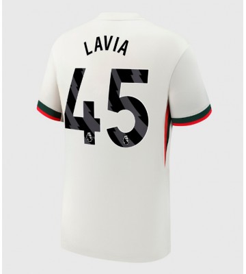Chelsea Romeo Lavia #45 Udebanetrøje 2025-26 Kortærmet